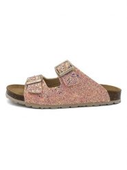 Billowy Klapki w kolorze jasnoróżowym rozmiar: 39. Różowe klapki damskie Billowy, bez wzorów, z otwartym noskiem, bez obcasa, bez zapięcia. Za 129.95 zł.