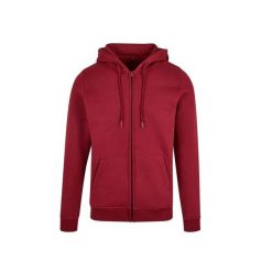 Bluza z kapturem z pełnym zamkiem błyskawicznym Build Your Brand. Czarne bluzy damskie BUILD YOUR BRAND, l, bez wzorów, z dzianiny, z kapturem. Za 221.50 zł.