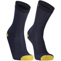 Skarpetki Dexshell Ultra thin crew bamboo. Niebieskie skarpetki damskie DEXSHELL, bez wzorów. Za 183.50 zł.