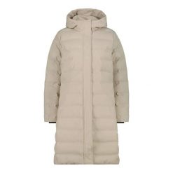 PARKA DAMSKA CMP KAKI. Brązowe parki damskie CMP, na zimę, s, z materiału, z kapturem. Za 499.99 zł.