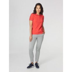 Koszulka polo damska TBS Irrispol. Czerwone bluzki damskie TBS, m, bez wzorów, bez kołnierzyka, bez ramiączek. Za 279.00 zł.