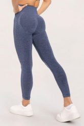 Legginsy fitness damskie Gym Glamour seamless push up. Fioletowe legginsy damskie GYM GLAMOUR, l, bez wzorów, z materiału. Za 169.99 zł.