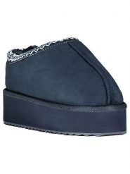 Geographical Norway Kapcie "One" w kolorze granatowym rozmiar: 36. Niebieskie kapcie damskie Geographical Norway, z materiału. Za 100.99 zł.