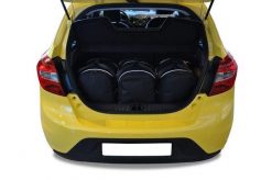 Torby Do Bagażnika Ford Ka Plus 2017-2020 3Szt Kjust. Czarne torby podróżne KJUST, bez wzorów, z kauczuku. Za 711.00 zł.