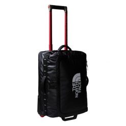 Torba turystyczna The North Face Base Camp Voyager 40L Roller. Czarne torby na laptopa The North Face, bez wzorów, z materiału. Za 994.00 zł.