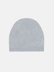 Perfect Cashmere Kaszmirowa czapka "Signy" w kolorze szarym rozmiar: onesize. Szare czapki damskie Perfect Cashmere, bez wzorów, z kaszmiru. Za 209.82 zł.