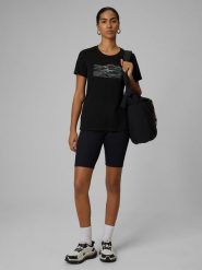 4F Legginsy kolarki z prążkowanej dzianiny damskie - czarne XS. Czarne legginsy damskie 4F, xs, bez wzorów, z dzianiny. Za 99.99 zł.