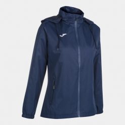 Damska kurtka wiatrówka Joma Trivor. Niebieskie kurtki damskie Joma, m, bez wzorów, z materiału. Za 132.50 zł.