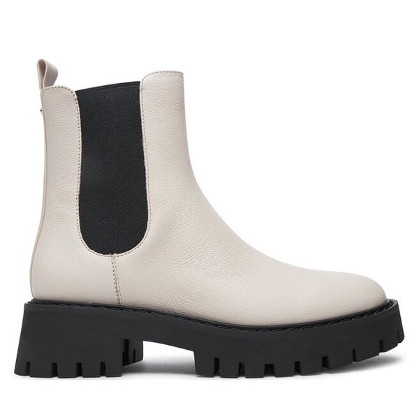 Sztyblety MICHAEL Michael Kors. Brązowe botki damskie MICHAEL Michael Kors, bez obcasa, na płaskiej podeszwie, bez zapięcia. Za 1,019.00 zł.