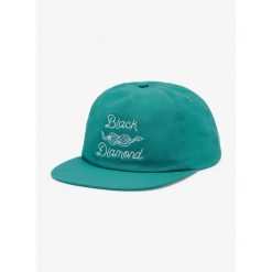 Czapka z daszkiem Black Diamond Synthetic Surf Hat. Zielone czapki z daszkiem damskie Black Diamond, bez wzorów. Za 135.99 zł.