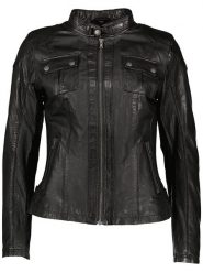 7eleven Skórzana kurtka "Natia" w kolorze czarnym rozmiar: 40. Czarne kurtki damskie 7eleven, bez wzorów, ze skóry, bez kaptura. Za 548.95 zł.