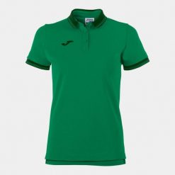 Koszulka polo do tenisa damska Joma Bali II. Zielone koszulki damskie Joma, xl, bez wzorów, bez kołnierzyka, bez ramiączek. Za 163.85 zł.