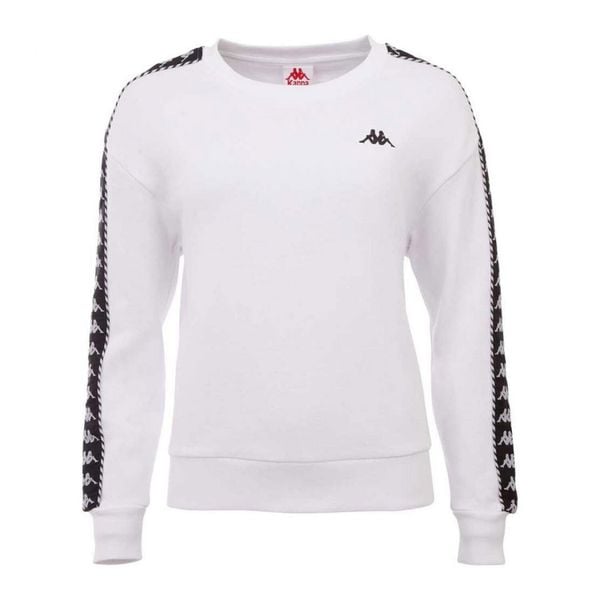 Bluza Damska Ilary. Białe bluzy damskie Kappa, xl, bez wzorów, z bawełny, z kapturem. Za 211.99 zł.
