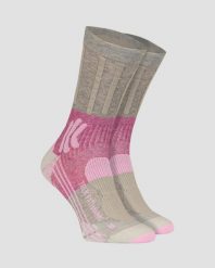 Skarpety trekkingowe damskie X-Socks Trek Path 4.0. Fioletowe skarpetki damskie X Socks, bez wzorów. Za 65.00 zł.
