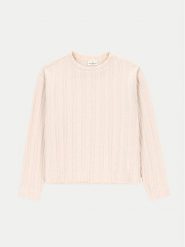 Coccodrillo Bluza ZC4133001EPG Écru Regular Fit. Bluzy dziewczęce COCCODRILLO, bez wzorów, z syntetyku, bez ramiączek, bez kaptura. Za 99.99 zł.