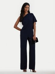 LAUREN RALPH LAUREN Kombinezon 2,53909E+11 Granatowy Regular Fit. Niebieskie sukienki damskie Lauren Ralph Lauren, bez wzorów, z syntetyku, bez ramiączek. Za 1,358.99 zł.