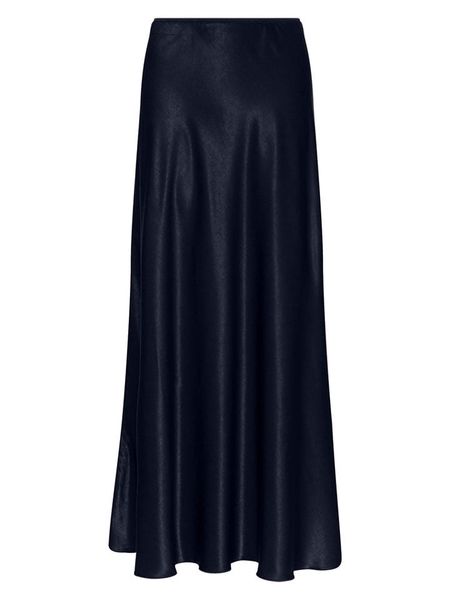 MOSS COPENHAGEN Spódnica "Nicolette" w kolorze granatowym rozmiar: XS. Niebieskie spódnice damskie Moss Copenhagen, xs, bez wzorów, maxi. Za 148.61 zł.