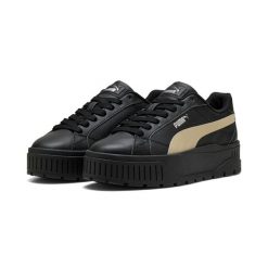Damskie skórzane sneakersy PUMA Karmen II. Brązowe obuwie sportowe damskie Puma, bez zapięcia, trekkingowe. Za 329.00 zł.