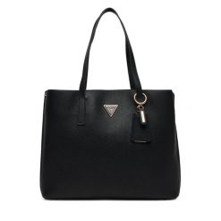 Torebka Guess. Czarne torebki klasyczne damskie Guess, bez dodatków. Za 479.99 zł.
