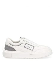 Liu Jo Sneakersy "Ariel" w kolorze białym rozmiar: 39. Białe obuwie sportowe damskie Liu Jo, z materiału, bez zapięcia. Za 215.71 zł.