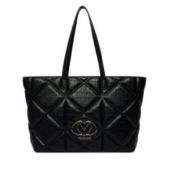 Torebka LOVE MOSCHINO. Czarne shopper bag Love Moschino, bez wzorów, bez dodatków. Za 1,059.00 zł.