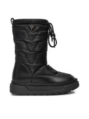 Guess Śniegowce Umme FLFUMM ELE10 Czarny. Czarne śniegowce damskie Guess, z materiału. Za 789.99 zł.