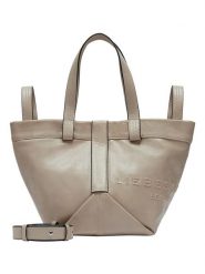 Liebeskind Berlin Skórzany shopper bag w kolorze szarobrązowym - 47 x 34 x 18 cm rozmiar: onesize. Brązowe shopper bag Liebeskind Berlin, bez wzorów, z materiału, na ramię, bez dodatków. Za 591.60 zł.