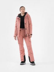 4F Spodnie snowboardowe membrana 10 000 damskie XL. Czerwone spodnie sportowe damskie 4F, na zimę, m, bez wzorów, narciarskie. Za 499.99 zł.
