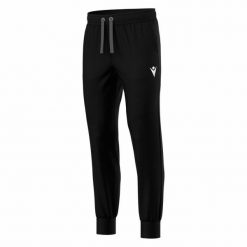 Spodnie do biegania Macron harp. Czarne spodnie sportowe damskie 1080, s, bez wzorów, z dresówki, do biegania. Za 226.70 zł.