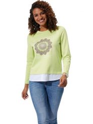 WITT WEIDEN Bluza w kolorze jasnozielonym rozmiar: 44. Zielone bluzy damskie WITT WEIDEN, bez wzorów, bez kaptura. Za 60.99 zł.