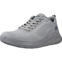 Buty do chodzenia damskie Skechers 117209LTGY. Szare obuwie sportowe casual damskie Skechers, z materiału, trekkingowe, Skechers Sport. Za 262.99 zł.