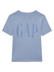 Gap T-Shirt 708411-03 Błękitny Regular Fit. Niebieskie t-shirty i koszulki chłopięce GAP, bez wzorów, z bawełny, bez kołnierzyka, bez ramiączek. Za 49.99 zł.