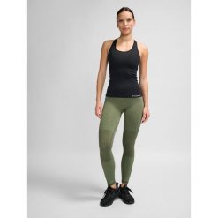Top Sportowy Hummel Hml Clea Top Damski. Czarne koszulki sportowe damskie Hummel, m, bez wzorów, bez ramiączek, na fitness i siłownię. Za 179.50 zł.