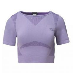 Koszulka damska IQ Ingel TOP WMNS - fioletowa, Rozmiar XS. Fioletowe koszulki sportowe damskie IQ, xl, bez wzorów, z elastanu, bez ramiączek. Za 99.99 zł.
