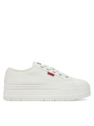 Levi's® Sneakersy Maui Light VTAM0063T Biały. Białe buty sportowe dziewczęce bez wzorów, z materiału, bez zapięcia. Za 159.99 zł.