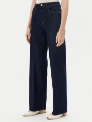 Guess Jeansy W5YA1A D5PW1 Granatowy Wide Leg. Niebieskie jeansy damskie Guess. Za 399.99 zł.