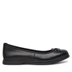 Baleriny Marco Tozzi. Czarne balerinki damskie Marco Tozzi, bez wzorów. Za 189.99 zł.