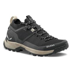 Buty trekkingowe damskie Salewa PUEZ 2 00-00000614700971. Czarne obuwie trekkingowe damskie Salewa, z gumy, bez zapięcia. Za 839.62 zł.