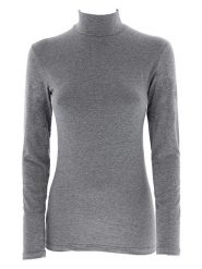 COTONELLA Koszulka w kolorze szarym rozmiar: L. Szare koszulki damskie Cotonella, l, bez wzorów, bez kołnierzyka, bez ramiączek. Za 43.99 zł.