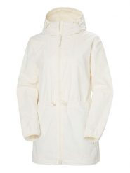 Helly Hansen Płaszcz przeciwdeszczowy "Essence" w kolorze kremowym rozmiar: S. Brązowe płaszcze damskie Helly Hansen, s, bez wzorów, bez kaptura. Za 193.24 zł.