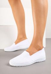 Białe Wsuwane Tenisówki Mokasyny Venni. Białe mokasyny damskie Born2be, z jeansu, bez zapięcia, tenisowe. Za 44.99 zł.