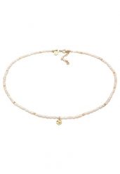 Elli PREMIUM Damski klasyczny elegancki choker z perły hodowlana słodkowodna z pozłacanego srebra 925 Sterling Silver Naszyjniki 1 ct. Szare naszyjniki damskie Elli PREMIUM, z perłą, pozłacane. Za 498.99 zł.