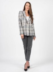 Patrizia Pepe Marynarka | 1S1157 A6G2 | Kobieta | Czarny, Biały, Brązowy. Białe marynarki i żakiety damskie Patrizia Pepe, s, bez wzorów, z elastanu. W wyprzedaży za 589.00 zł.