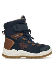 Primigi Śniegowce GORE-TEX 2395011 S Granatowy. Niebieskie buty zimowe chłopięce Primigi, z gore-texu, bez zapięcia. Za 439.99 zł.