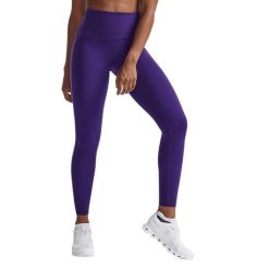 Legginsy kompresyjne wysokiej talii dla kobiet 2XU Form Stash. Fioletowe legginsy damskie 2XU, bez wzorów. Za 575.50 zł.