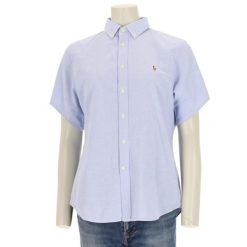 Second life - Koszula damska Polo Ralph Lauren Slim Fit - Jak nowy. Niebieskie koszule damskie Ralph Lauren, l, bez wzorów, z tkaniny, eleganckie, bez kołnierzyka, bez ramiączek. Za 170.36 zł.