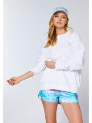 Chiemsee Bluza w kolorze białym rozmiar: XL. Białe bluzy damskie Chiemsee, xl, bez wzorów, bez kaptura. Za 99.45 zł.