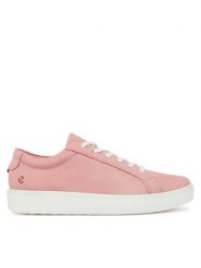 ECCO Sneakersy Soft 60 21920302363 Różowy. Czerwone obuwie sportowe damskie ECCO, ze skóry, bez zapięcia. Za 449.99 zł.