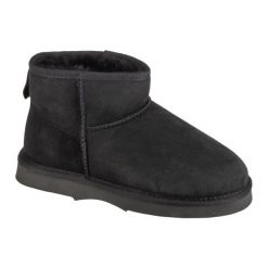 Buty Emu Australia Sharky Micro W12548-BLAK czarne. Czarne śniegowce damskie z gumy. Za 783.33 zł.