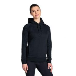 Bluza damska Kilpi Sohey. Czarne bluzy damskie Kilpi, xs, bez wzorów, bez kaptura. Za 189.67 zł.